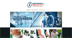 Desktop Screenshot of ortopediafabian.com